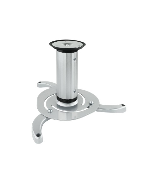 SOPORTE UNIVERSAL DE TECHO GIRATORIO 360º PARA PROYECTOR PLATA